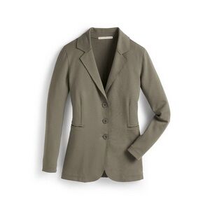 Peruvian Connection Black Avery Cotton Blazer Jacket